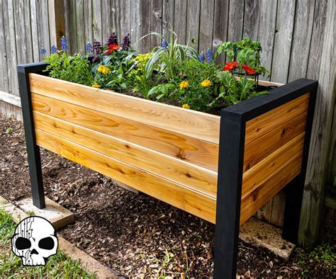 how to fill a metal planter box|free woodworking planter box plans.